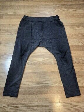Dark Gray Dropcrotch Sweatpants